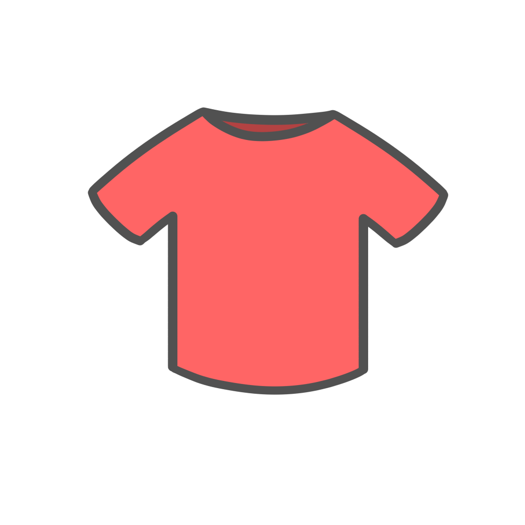 Tシャツ（半そで）赤