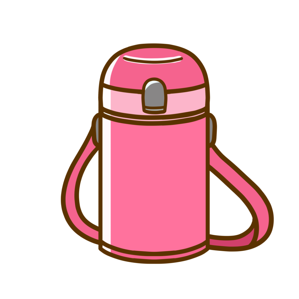 水筒ピンク