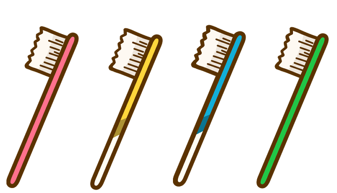 【医療・歯】歯ブラシのかわいいフリーイラスト | フタバのフリーイラスト