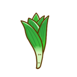 【生活・植物・春】イヌサフランの葉のかわいいフリーイラスト