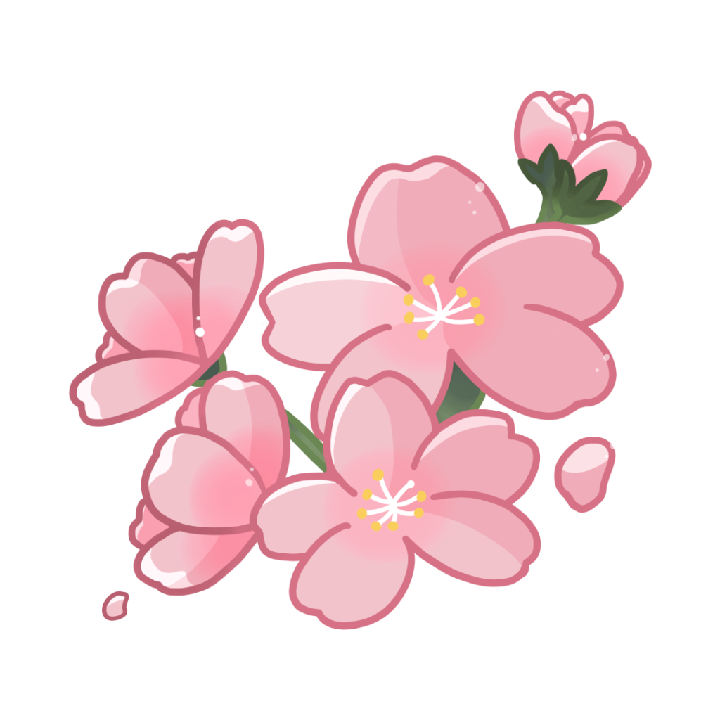 桜の花とつぼみ