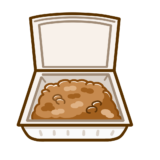 【栄養・食べ物・豆類】パックの納豆のかわいいフリーイラスト