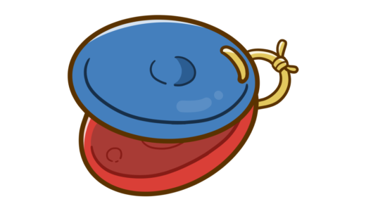 【生活・道具・物】カスタネットのかわいいフリーイラスト