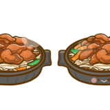 【栄養・食べ物・料理】ジンギスカンのかわいいフリーイラスト