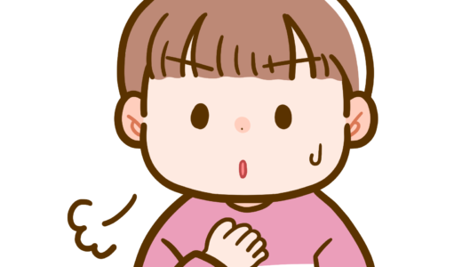 【生活・その他・人・動物・こども】熊と出会った時の約束　あわてない（落ち着く）のフリーイラスト