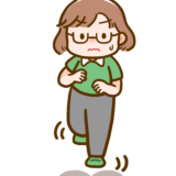 【生活・その他・人・動物・こども】熊と出会った時の約束 「あさはゆき」のゆ:ゆっくりあとずさりしてのフリーイラスト