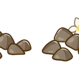 【栄養・食べ物】そばの実のかわいいフリーイラスト